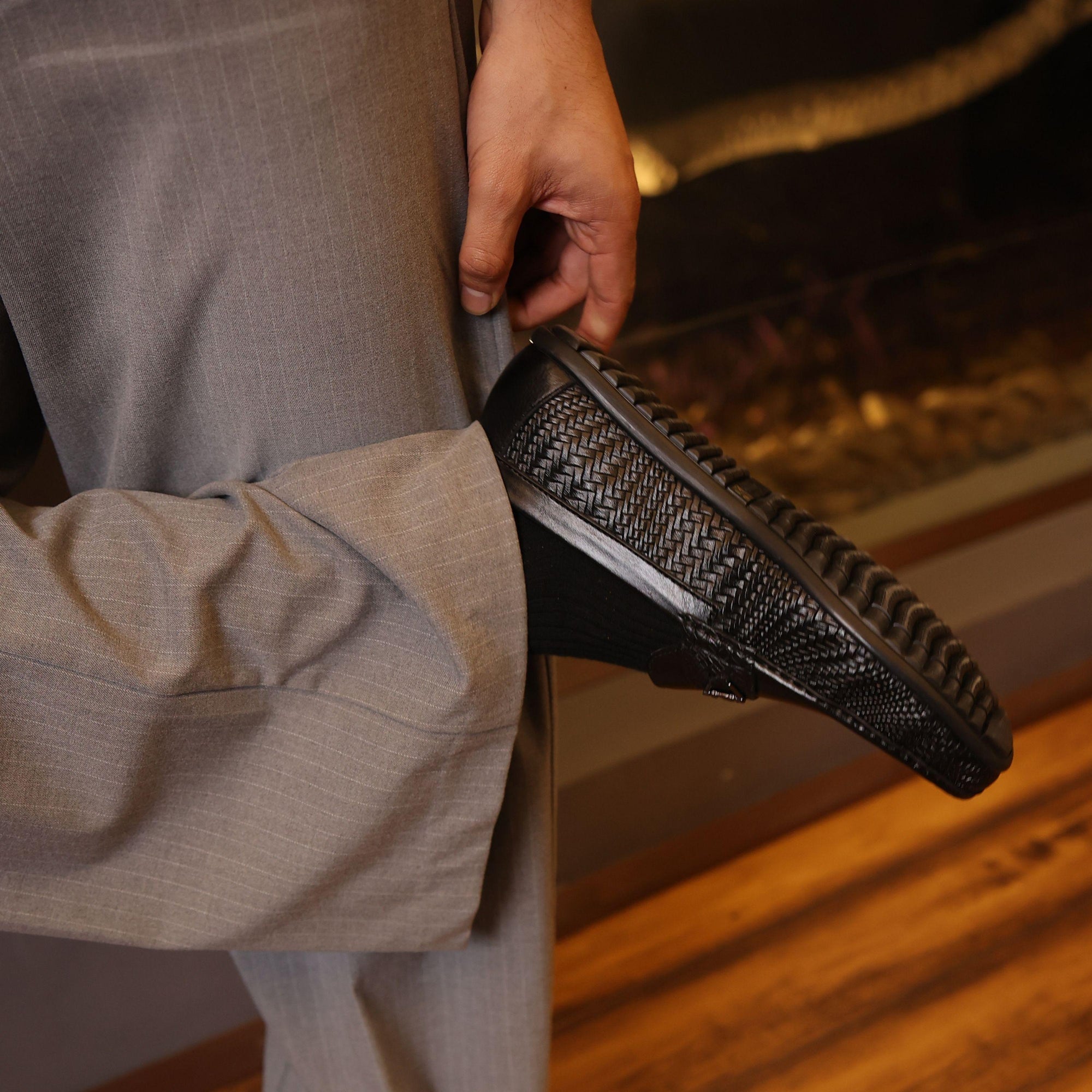 San Marino Black Loafer