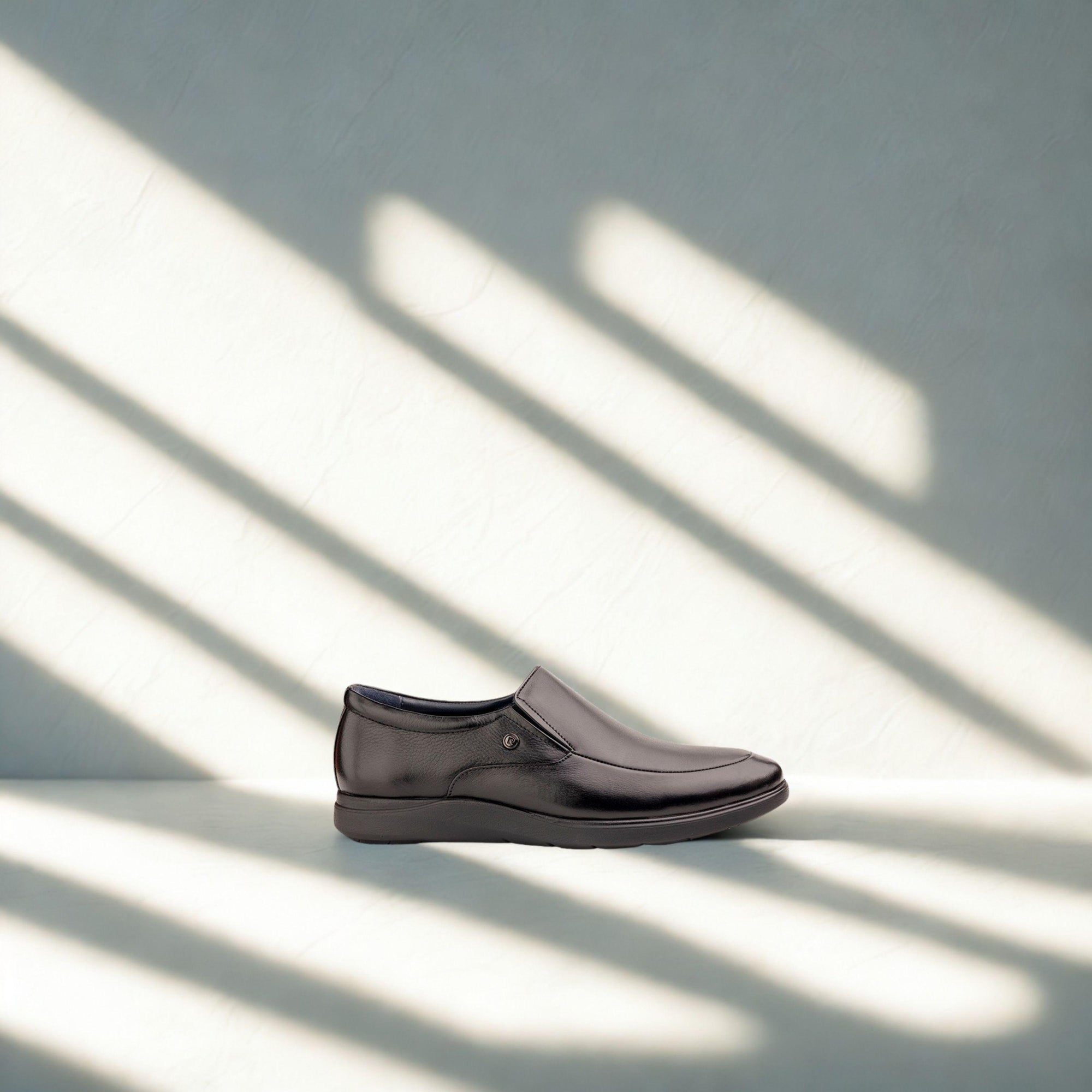 Contemporary Black Loafer