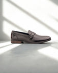Single strap Black loafer