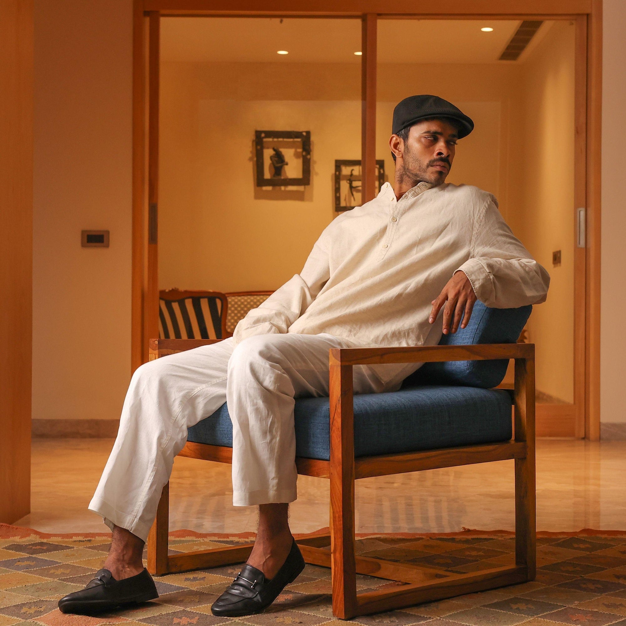 The Traveller: Black Loafer