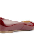 Anne Garnett Patent Leather Ballerina