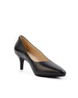 Simone charcoal Soft Leather Pump