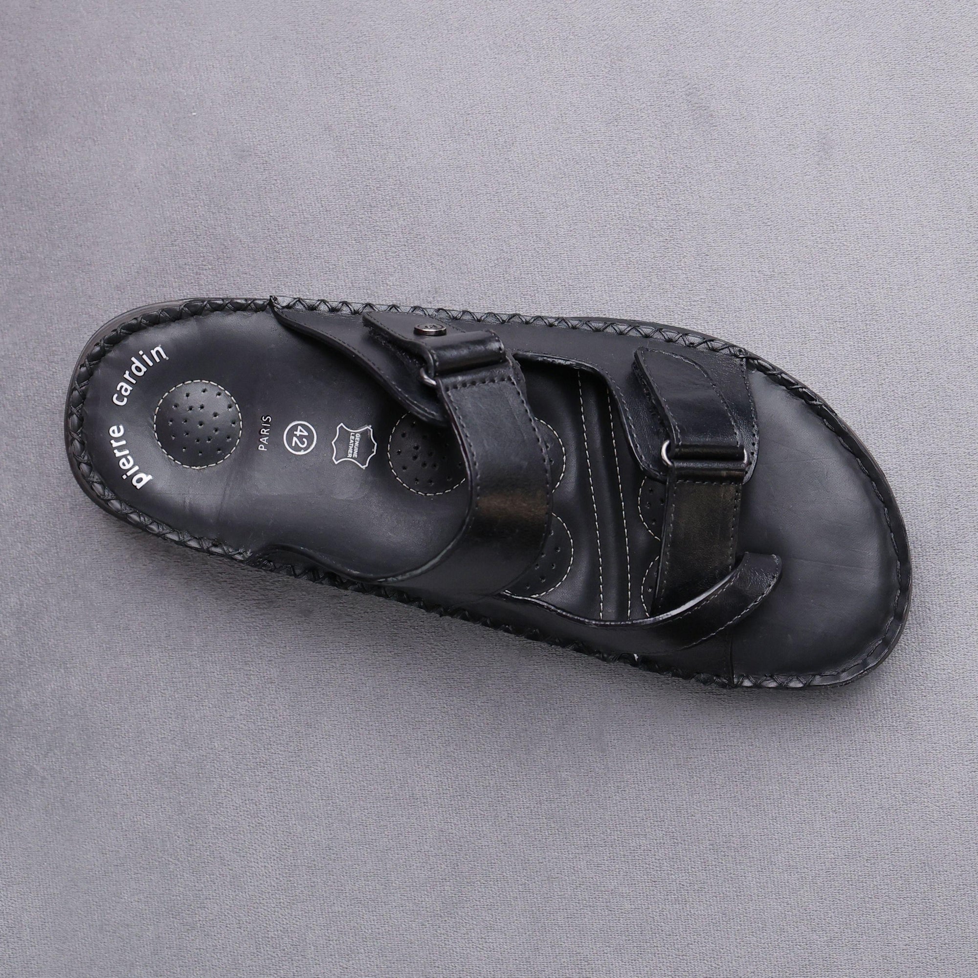 Soul Cloud: Black Adjustable Slipper