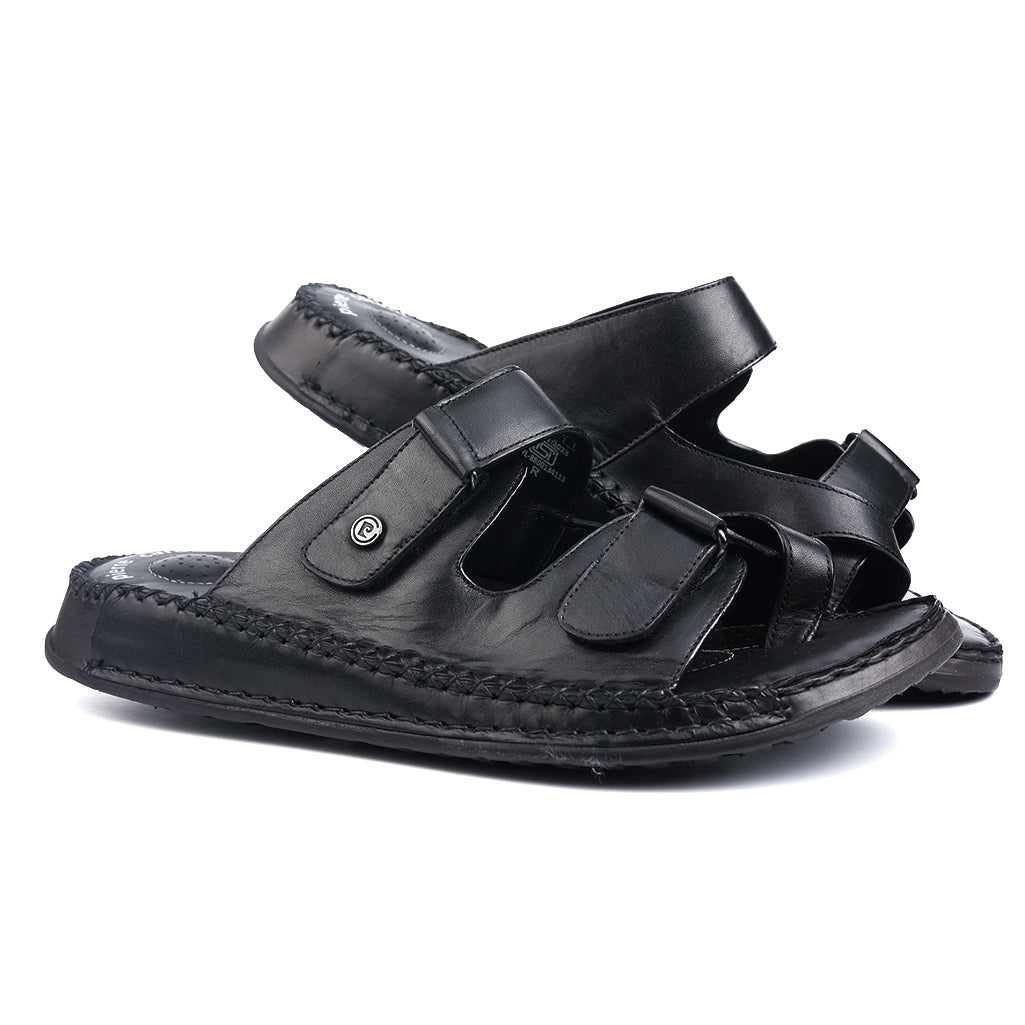 Soul Cloud: Black Adjustable Slipper