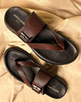 Glide Brown Textured Thong