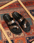 Glide Brown Polished Thong