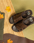 Airflex: Café Woven Vamp Sandal