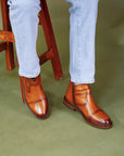 Eiger: Cognac Buckle Boot