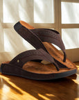 Riviera: Cafe Nubuck Slipper