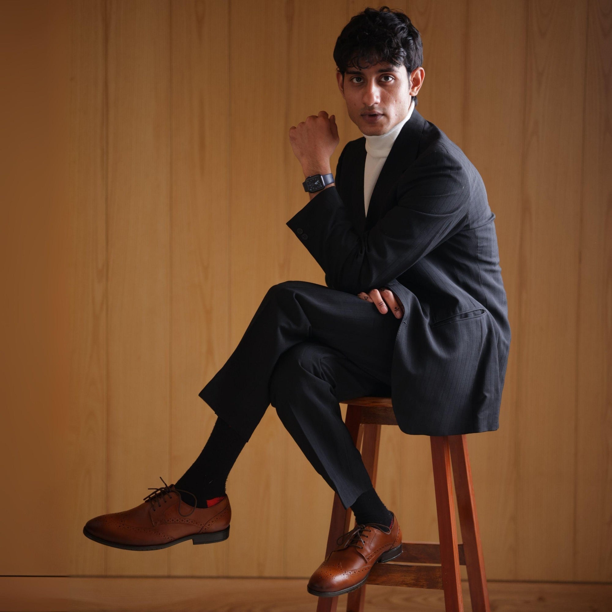 Signature Cognac Brogue