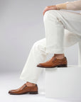 Modern Cognac Slip-on