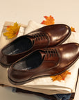 Trieste Café Plain-toe Oxford