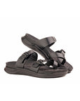 Embrace : Black Adjustable Sandal
