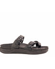 Embrace : Black Adjustable Sandal
