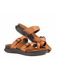 Embrace : Cognac Adjustable Sandal