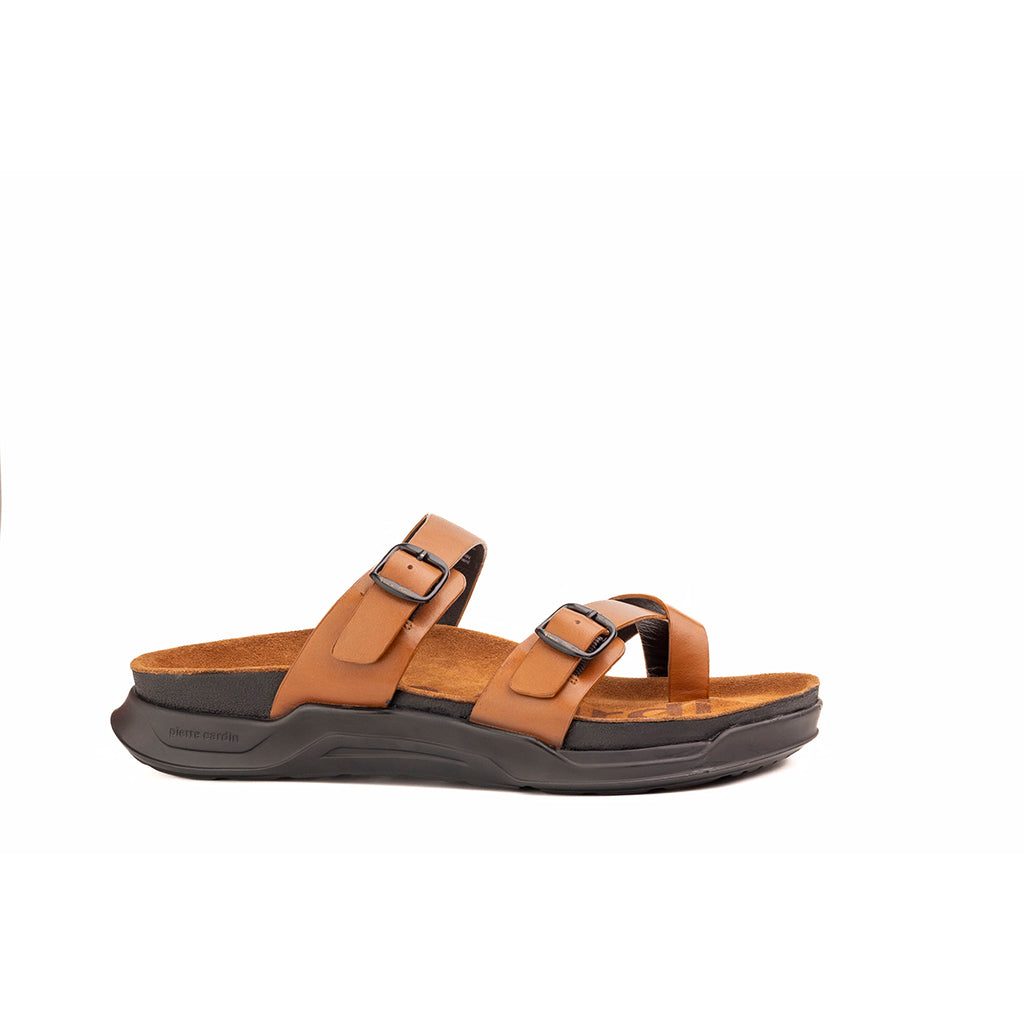 Embrace : Cognac Adjustable Sandal