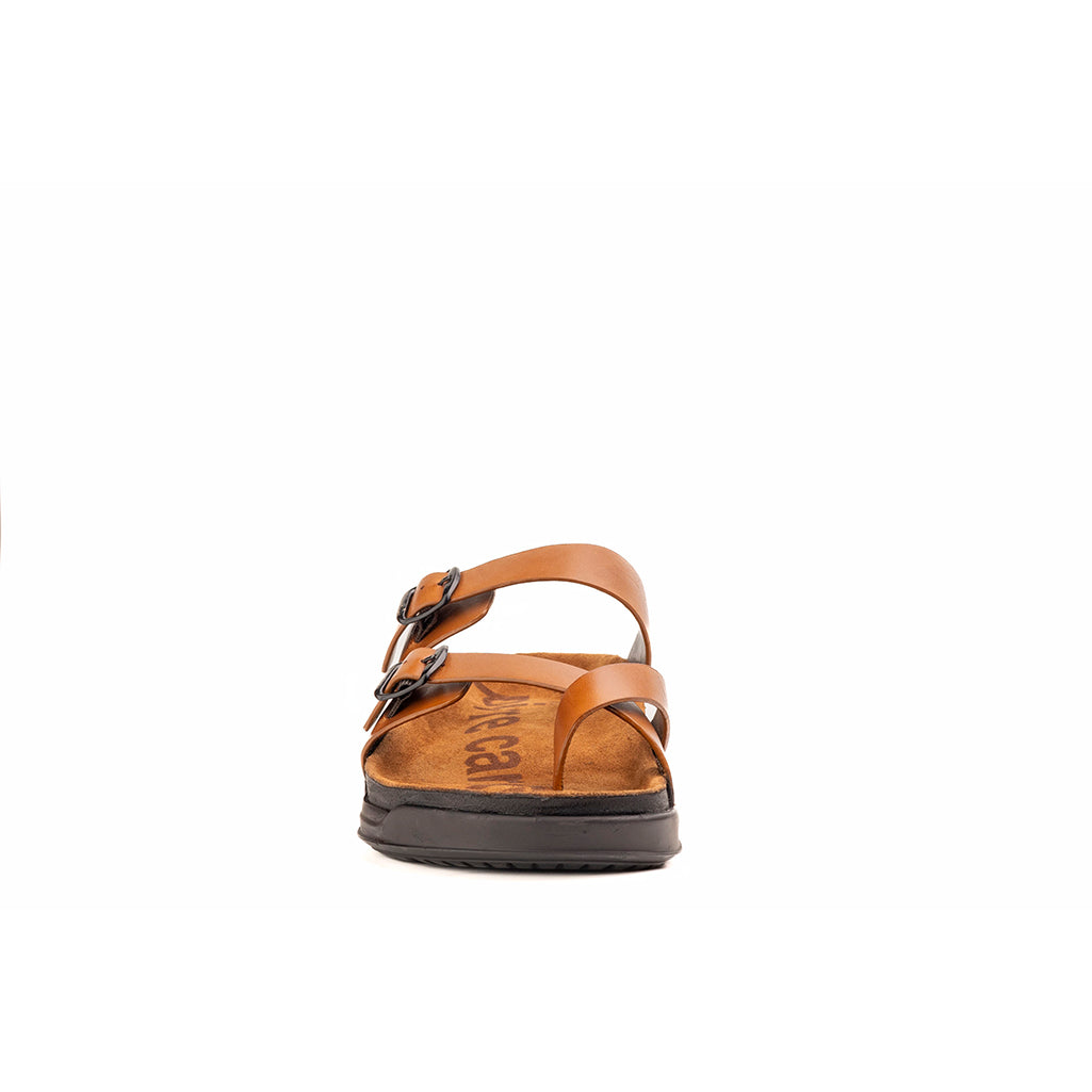 Embrace : Cognac Adjustable Sandal