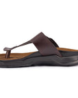 Embrace: Brown Buckle Thong