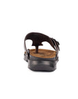 Embrace: Brown Buckle Thong