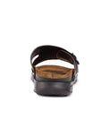 Embrace: Brown Double-strap Slide