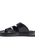 Glide Black Polished Thong