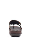 Airflex: Tan Wave-cut Sandal