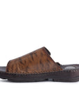 Airflex: Tan Woven Vamp Sandal