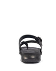Embrace: Black Slit-cut Thong