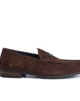 Turin Café Suede Loafer