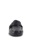 Trento Black Buckle Loafer