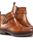 Eiger: Cognac Buckle Boot