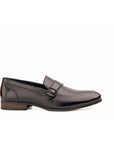 Single strap Black loafer