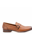 Single strap Cognac loafer