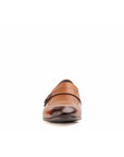 Single strap Cognac loafer