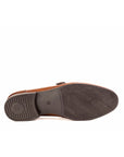 Single strap Cognac loafer