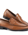 Genova Cognac Penny Loafer
