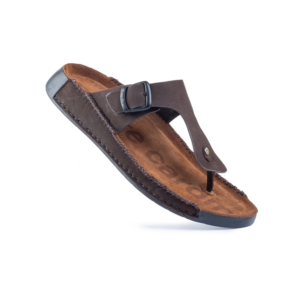 Pierre Cardin Men's Thong Sandals | Cafe Nubuck