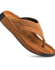 Riviera: Camel Nubuck Slipper
