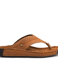 Riviera: Camel Nubuck Slipper
