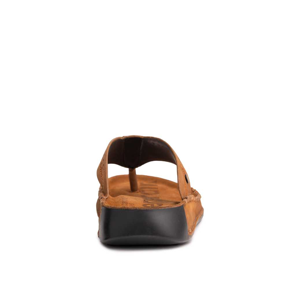Riviera: Camel Nubuck Slipper