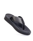 Hudson: Casual Black Slipper