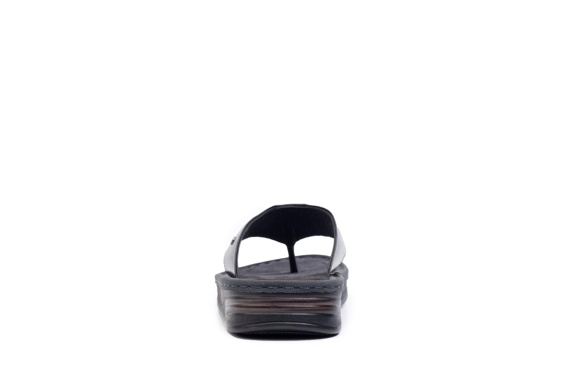 Hudson: Casual Black Slipper