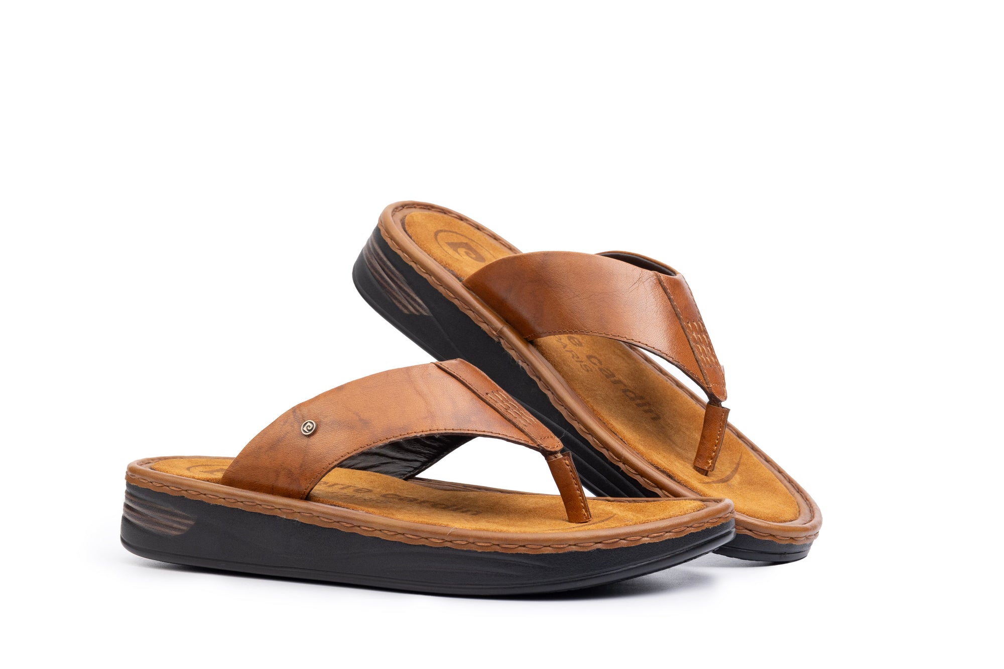 Hudson: Casual Tan Slipper