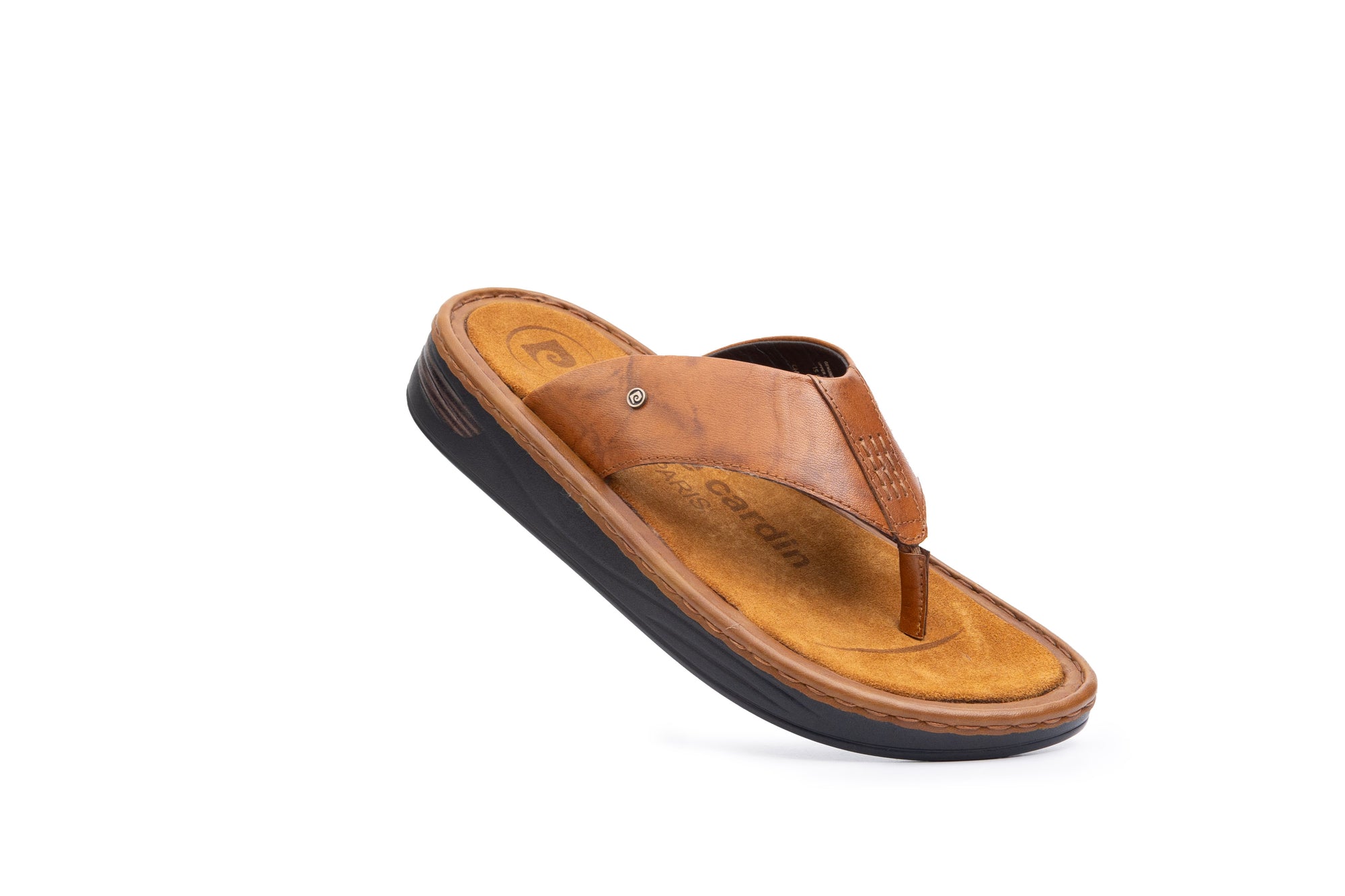 Hudson: Casual Tan Slipper