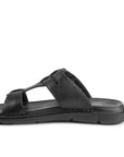 Vite: Black Dual-buckle Sandal