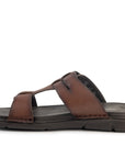 Vite: Tan Dual-buckle Sandal