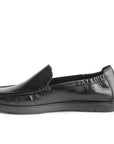 Marseille: Black Polished Loafer