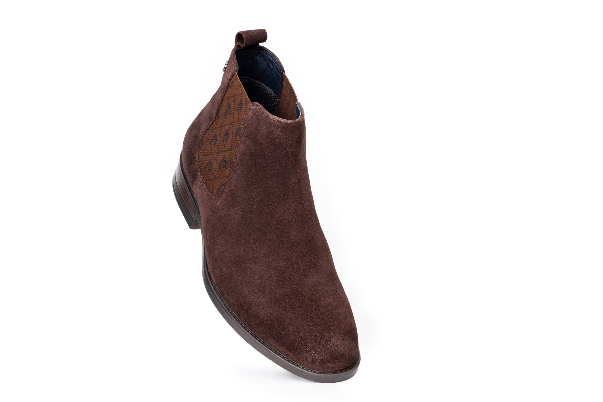 Suede Brown Chelsea Slip-on