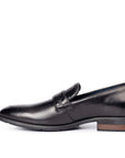 Onyx: Textured Black Loafer