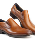 Modern Cognac Slip-on